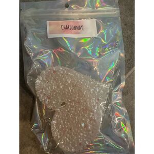 Chardonnay Glitter Heart Car Freshie
